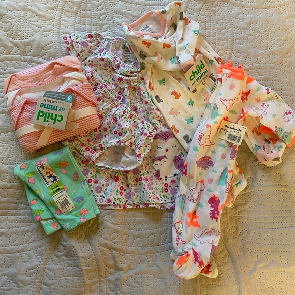 child of mine Other - Girl Baby Lot With Six Pieces in different sizes